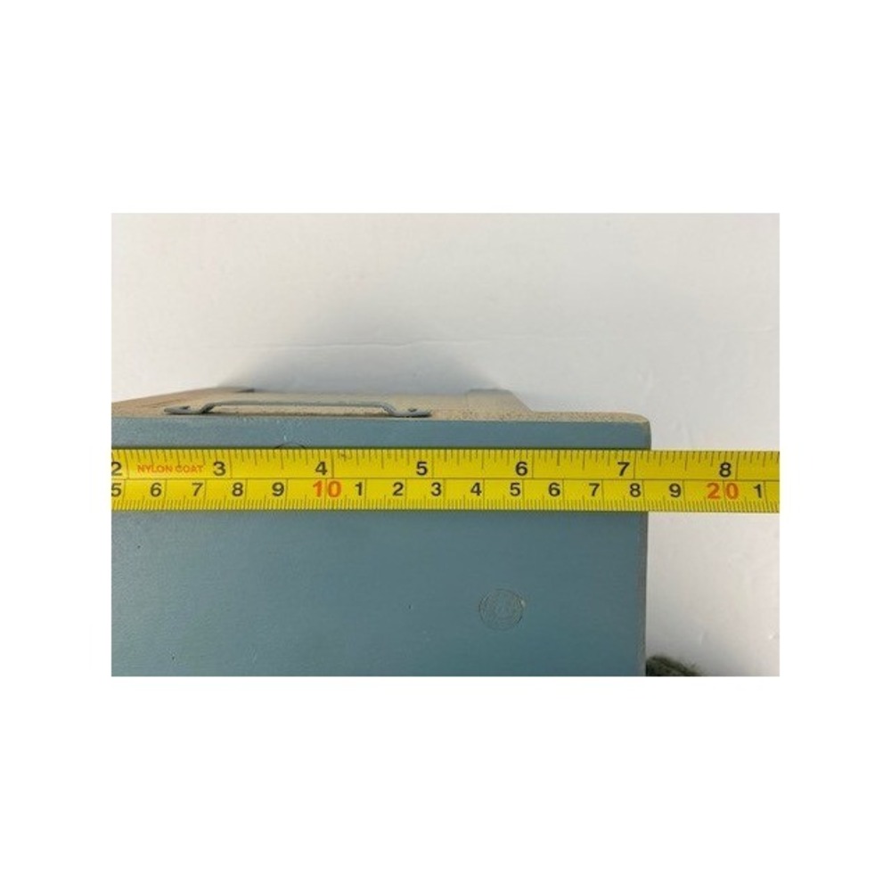 Rustic Mini Blue Wooden Wall Shelf with Peg Hook Farmhouse Floating Rack 8 Inch - Picture 7 of 9